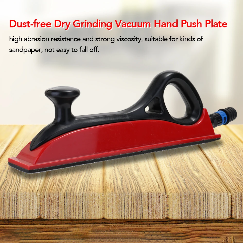 

Dustless Dry Grinding Vacuum Hand Push Plate Metal Spray Paint Grinder Tool Home Plastics Manual Strong Viscosity