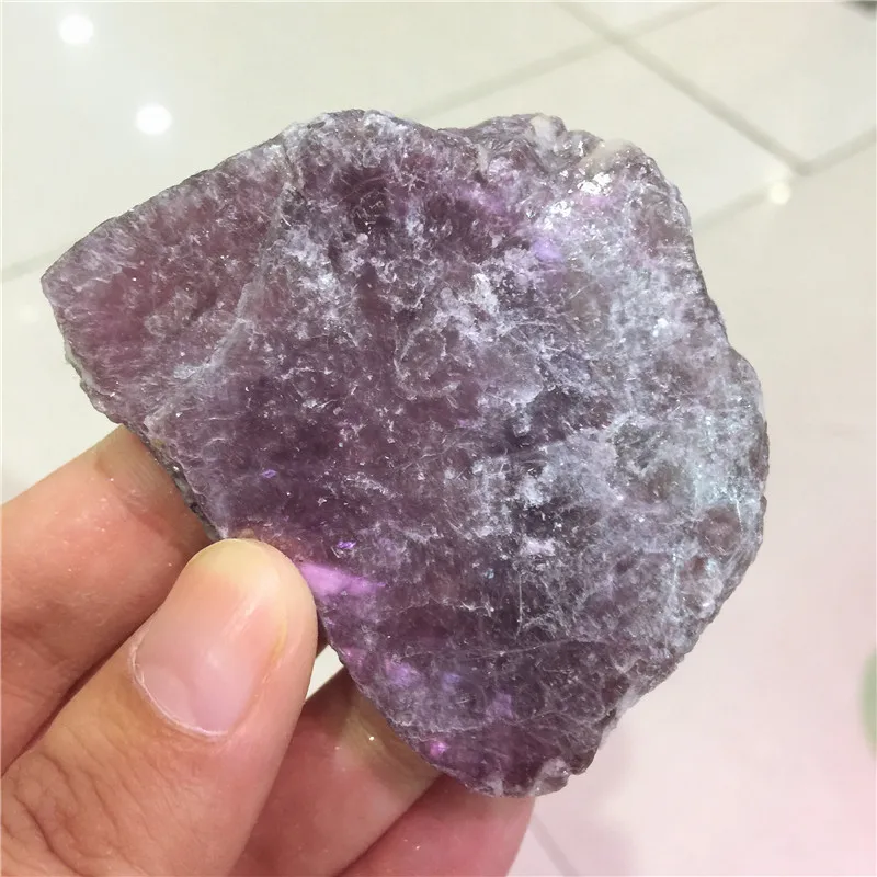1pcs Natural multicolor Ziyun mother Purple crystal original stone specimens | Дом и сад