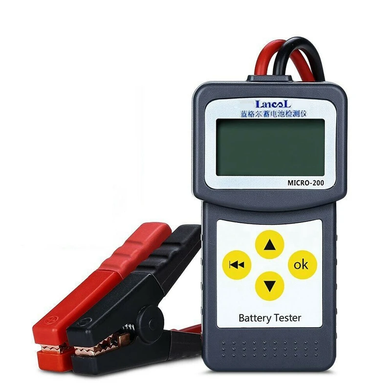 

Automotive Battery Tester 12V Battery And Alternator Analyzer Micro-200
