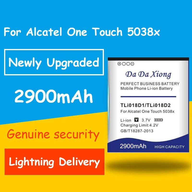 Аккумулятор для Alcatel One Touch Pop D5 Dual 5038x OT5038X 3 5015D OT 2900 5016 мАч | Мобильные телефоны и
