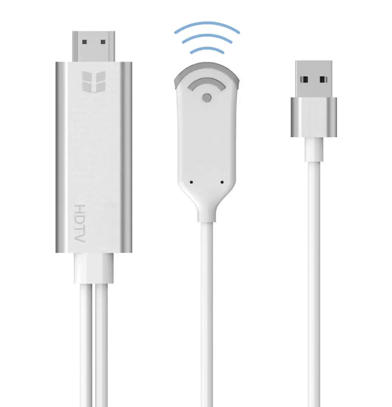 Беспроводной Wi Fi адаптер для дисплея HDTV приемник Airplay экран телефона к телевизору