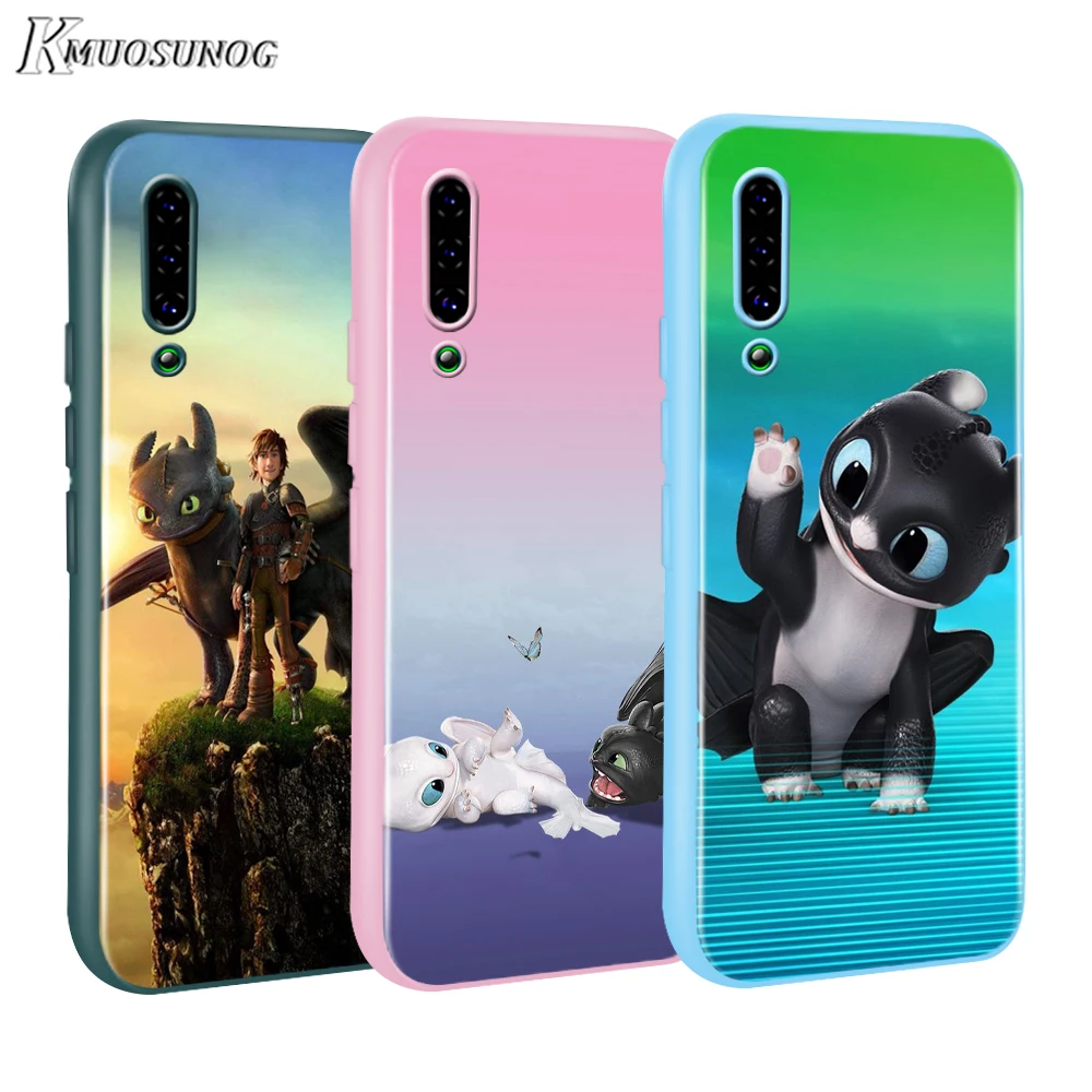 

Toothless Train Your Dragon Baseus Candy Color Cover for Xiaomi Mi NOTE 10 9 8 Pro 9T SE A1 A2 A3 CC9 SE Lite F1 Phone Case