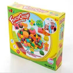 Слизистый пластилин головоломка глина "сделай сам" игрушка 3D цвет грязи Моделирование еда оригинальные разноцветные набор детский подарок