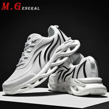 

Large Sizes Men's Sneaker Light Low Top Men Casual Shoes Mesh Breathable Summer Shoes Man Thick Bottom Lace Up Trainers Men C66