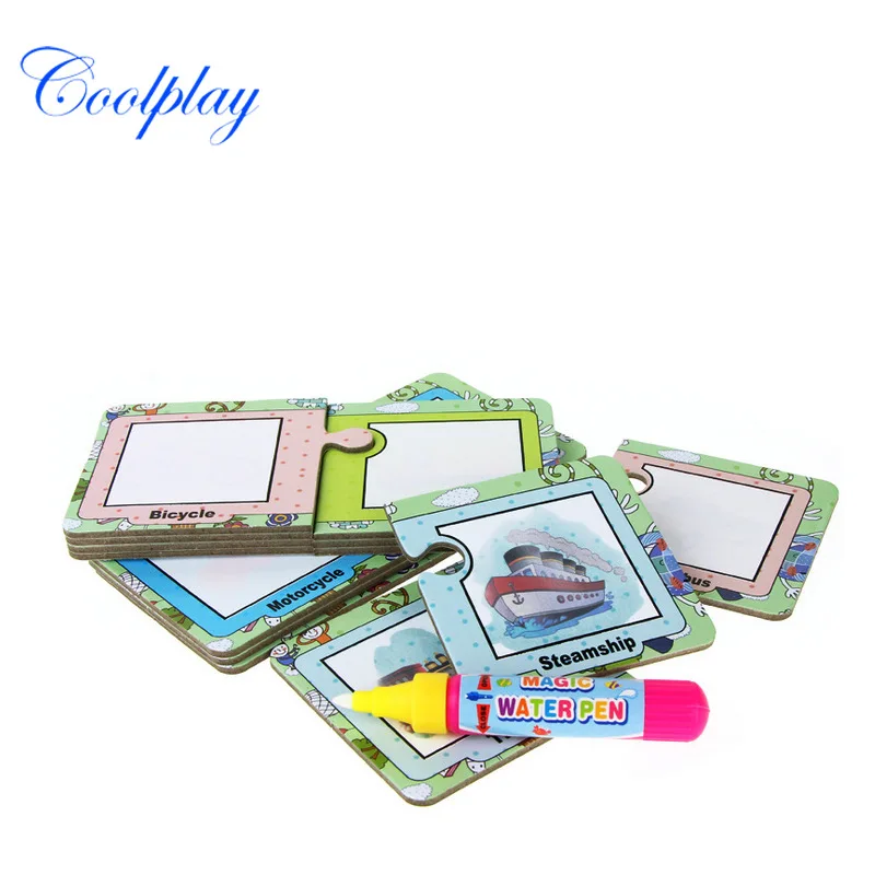 

Children Early Childhood Educational Toy Magic Water Explicit Sketchpad Painting Card Environmentally Friendly Graffiti Children