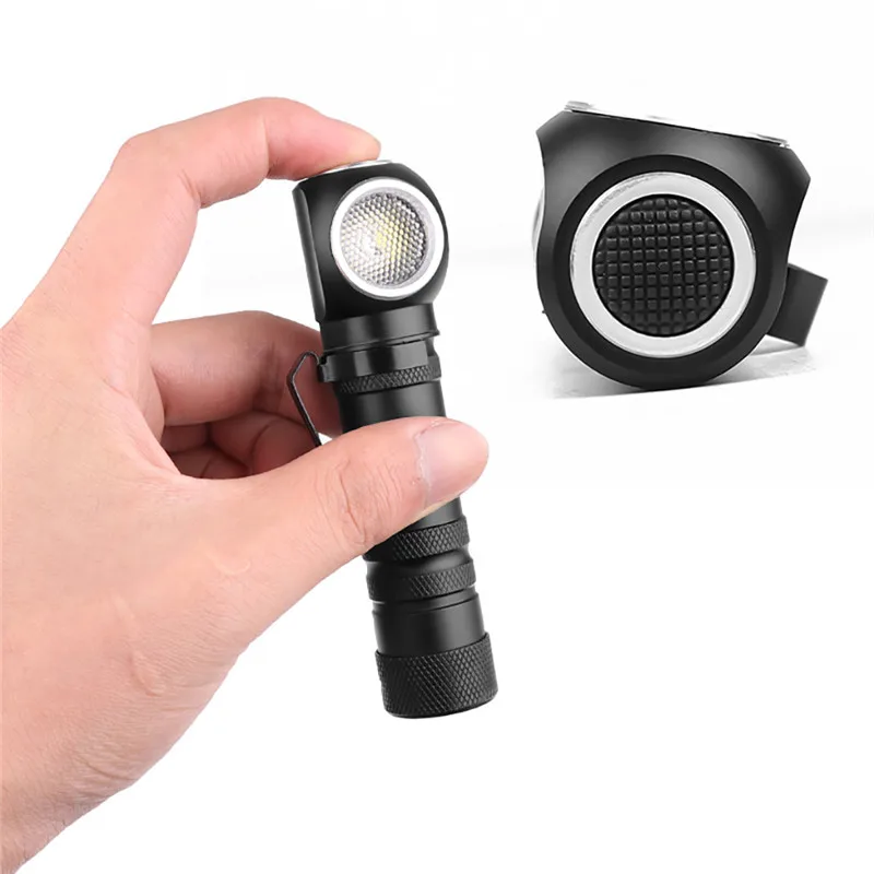 Rechargeable XHP50 Work Light Torch Flashlight With Magnet Can Be Used As Headlamp IP65 Led Flashlight 11x3x3CM Lanterna 40NOV2603