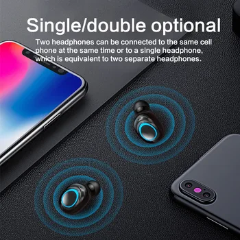 

NOGOU TWS Wireless Bluetooth Headset Sports Music Earphone Noise Reduction Gaming Headset Support iOS Android Phone HD Call S11