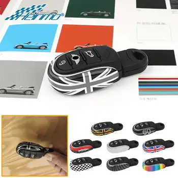 

For MINI Countryman F60 COOPER JCW Clubman F54 F55 F56 F57 Car Key Case Cover Chain Rope Protection & Decoration Accessories