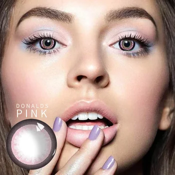 

Diopter myopia Beautiful Pupil Color Contact Lenses Prescription Female Path 14.5mm Cute Multicolor Party Gift Girl Cosplay