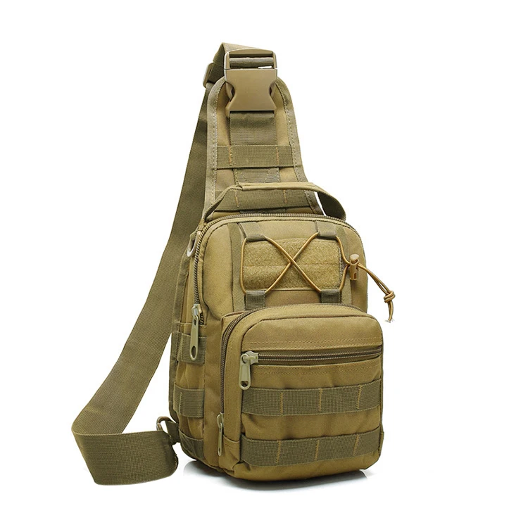 Открытый мужской армейский нагрудный мешок слинг плеча Спортивная Сумка тактический рюкзак сумки через плечо для альпинизма туризма