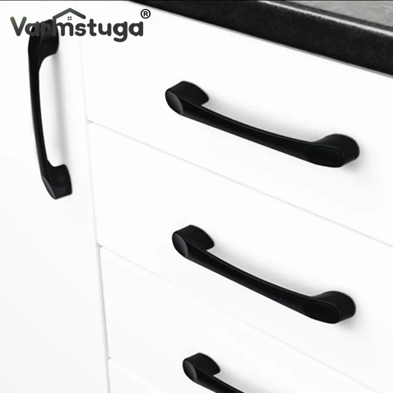 Black Handles for Furniture Cabinet Knobs and Handles Kitchen Handles Drawer Knobs Cabinet Pulls Cupboard Handles Knobs