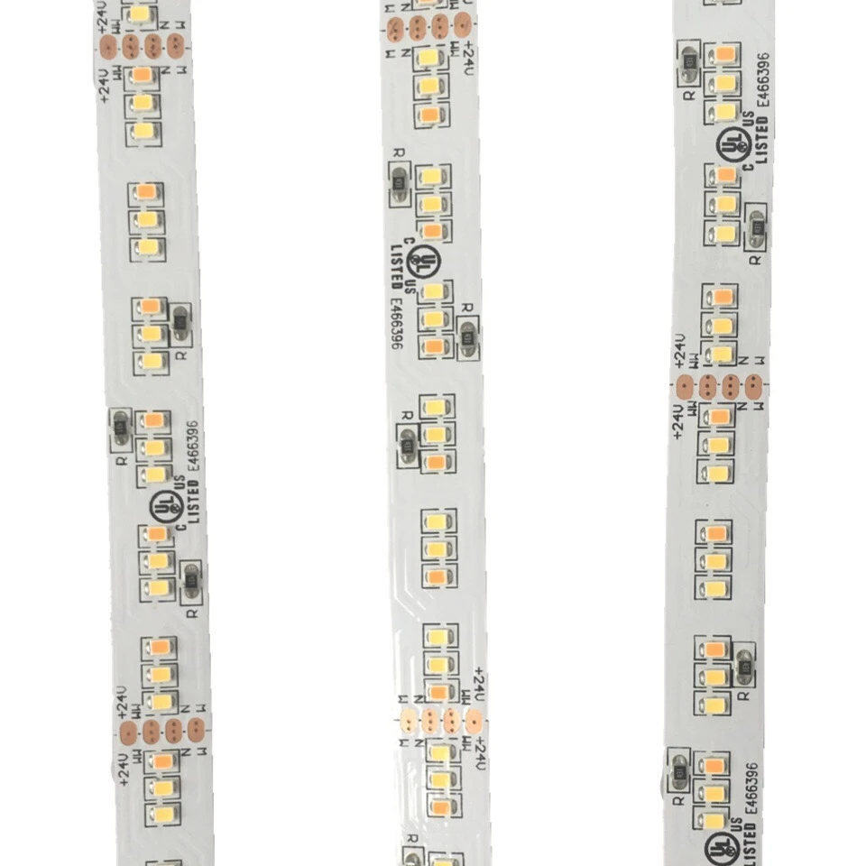 [Seven Neon] 2216 SMD Светодиодная лента 10 мм DC24V 252 светодиодный/м 20 Вт белый теплый белый 3 цвета CRI> 90 микро 2216 светодиодный гибкий свет