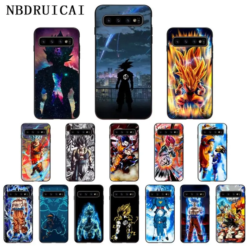 

NBDRUICAI with Dragon Ball, Dragonball z Phone Case for Samsung S9 plus S5 S6 edge plus S7 edge S8 plus S10 E S10 plus