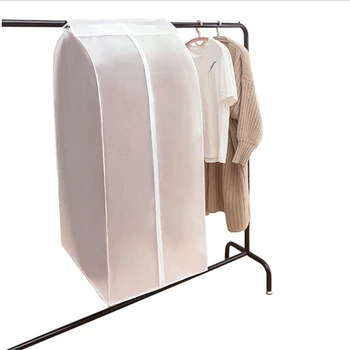 

3 Pcs Storage Bags Clothes Protector Suit Coat Dust Cover Protector Clothes Storage Bag Family Home Hanging Organizer