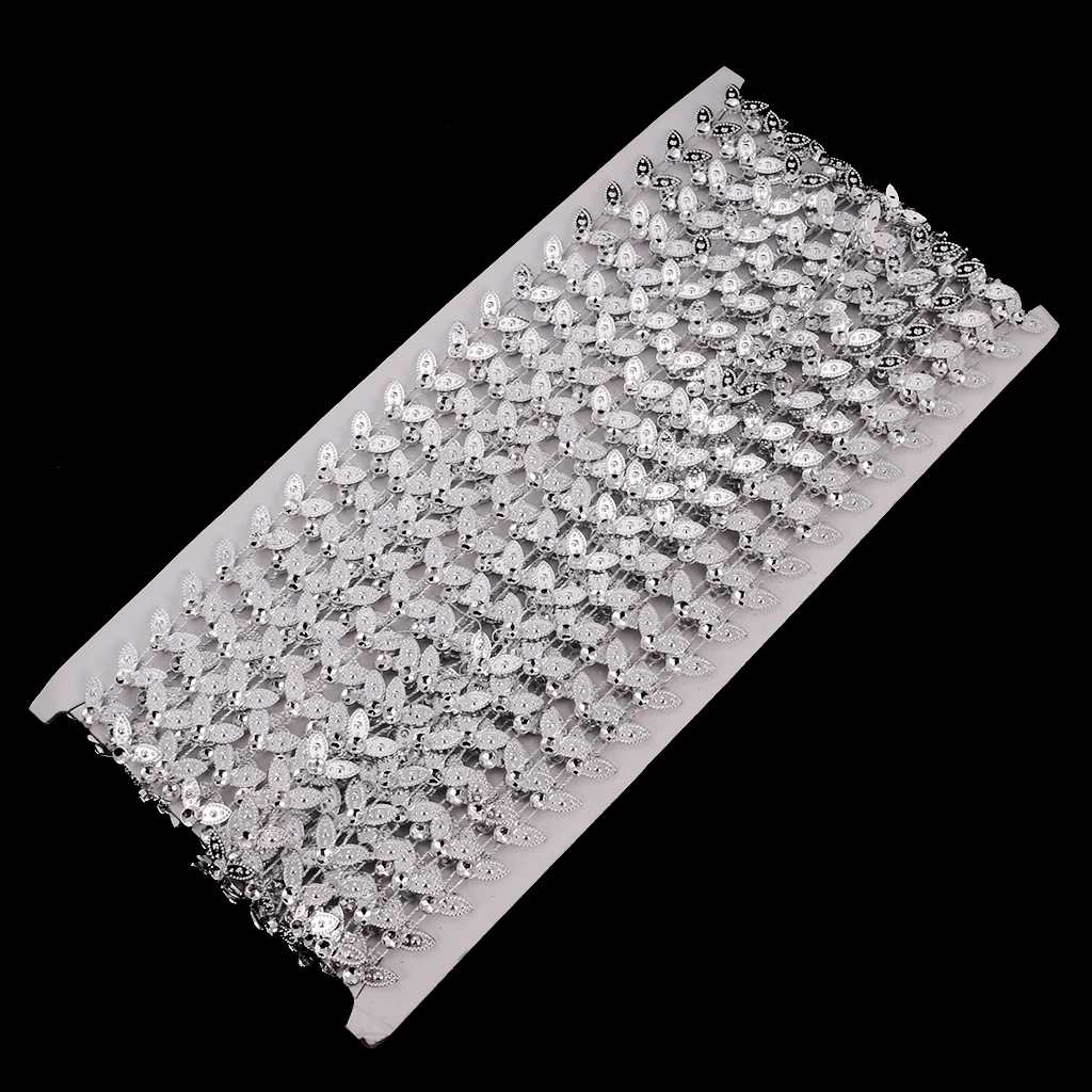 

Серебристые Стразы 1,2 см, рулон сетчатой ленты, декоративная аппликация для творчества, 10 ярдов