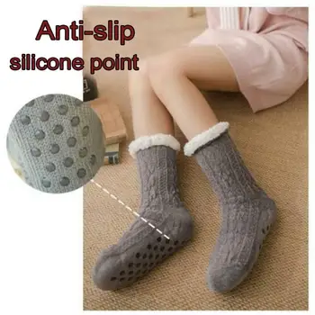 

Socks Thickening Shoes and Socks Korean Version of the Socks Hair Towel Thick Socks Women Plus Velvet Super Thick