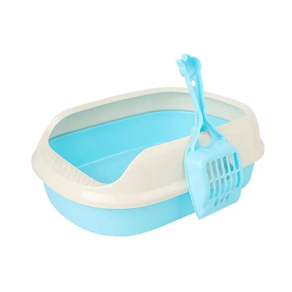 Cat Litter Box Litter Box Cat Toilet Cute Lightweight Portable Durable Plastic Home Shatter-Resistant Pet Supplies Crack-Proof Cat Litter Box Litter Box Cat Toilet Cute Lightweight Portable Durable Plastic Home Shatter-Resistant Pet Supplies Crack-Proof