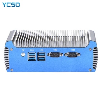 

Fanless Mini Pc Intel i7 5500U i5 i3 2955U Win Windows 10 7 Linux Thin Client Minipc Pfsense Micro 2Lan Tv Industrial Computers