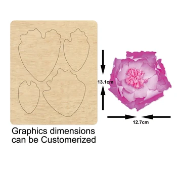 

Flower diy cutting dies 2020 new die cut &wooden dies Suitable for common die cutting machines with black foam