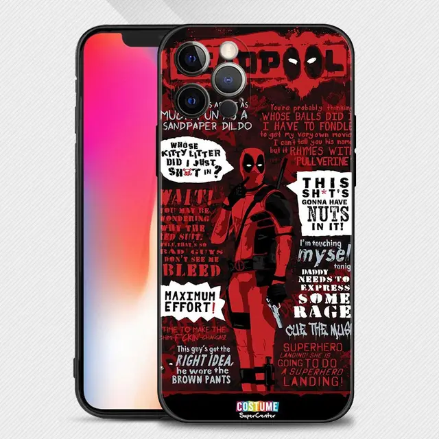 Phone Case For Apple iPhone 14 13 12 11 Pro Max 13 12 Mini XS Max XR X 7 8 Plus 6 6S SE 2020 Cover Marvel Avengers Endgame B02