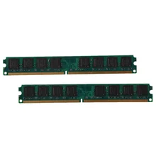 2 Гб(2X1 ГБ) DDR2 533 МГц PC2 4200 240 шпильки dimm память ram Настольный ПК NON-ECC