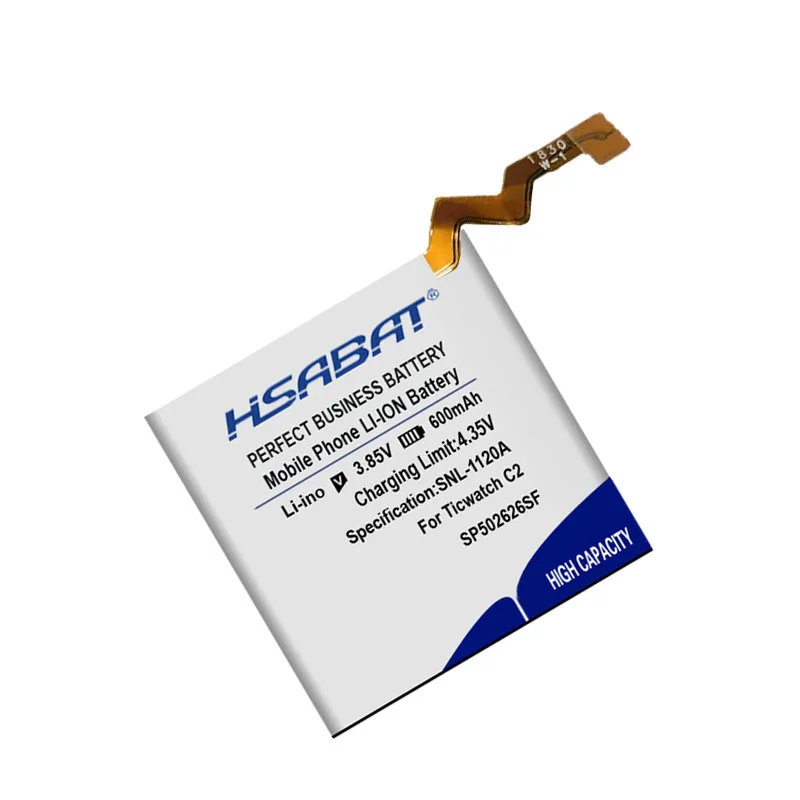 HSABAT SP502626SF 600mAh Battery for Ticwatch C2 Watch Batteries nokia battery