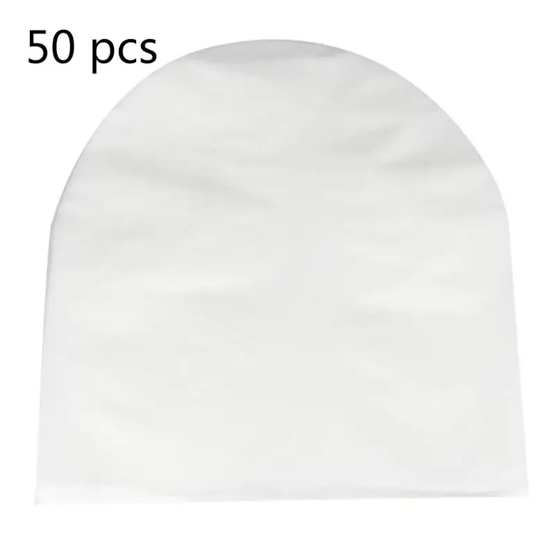 Sacs de protection en vinyle transparent, 50 pièces, 12 