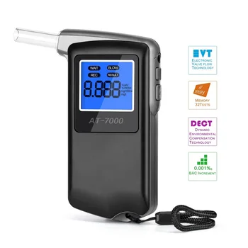 

EEK-Brand 100pcs High Accuracy Prefessional Digital Breath Alcohol Tester Breathalyzer