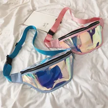 Модные женские ремни Бум Сумка голографическая поясная сумка водонепроницаемый прозрачный панк Лазерная поясная сумка для женщин горячая распродажа