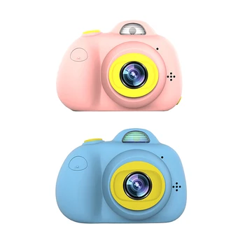 

New Design Enhanced Colorful Children Camera 1080P HD Mini Cartoon Camera with 2 Inches LCD Screen for Kids GY88