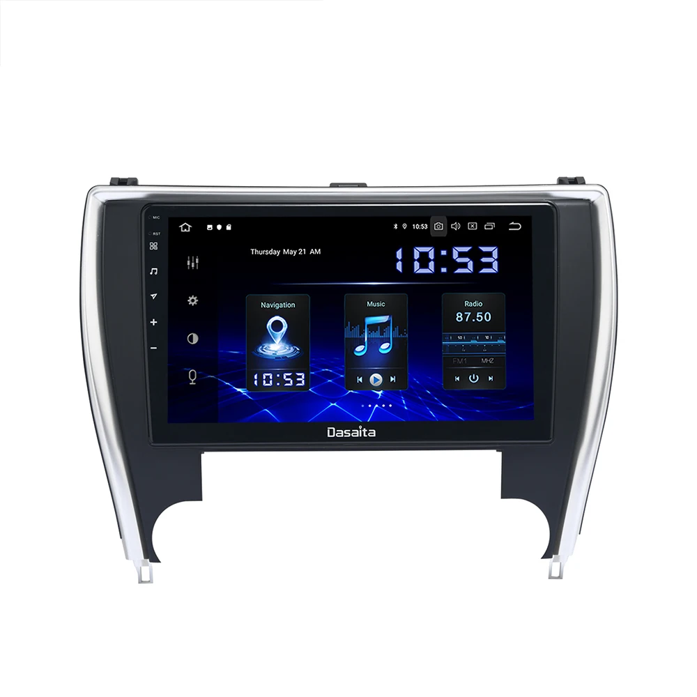 

Roadnavi 10.2" Car Radio 1 Din Android 10.0 for Toyota Camry US Version 2015 2016 2017 Bluetooth USB 64GB ROM GPS