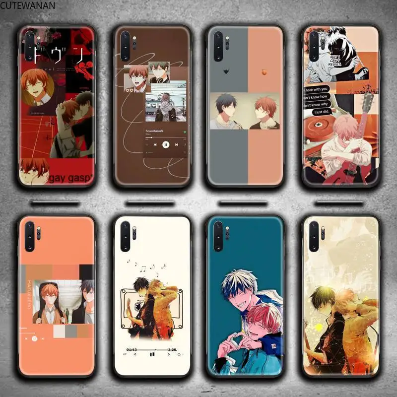 Japan Given Anime Fitted Music Gay Phone Case For Samsung Galaxy Note20 ultra 7 8 9 10 Plus lite J7 J8 2018 Prime M21 | Мобильные