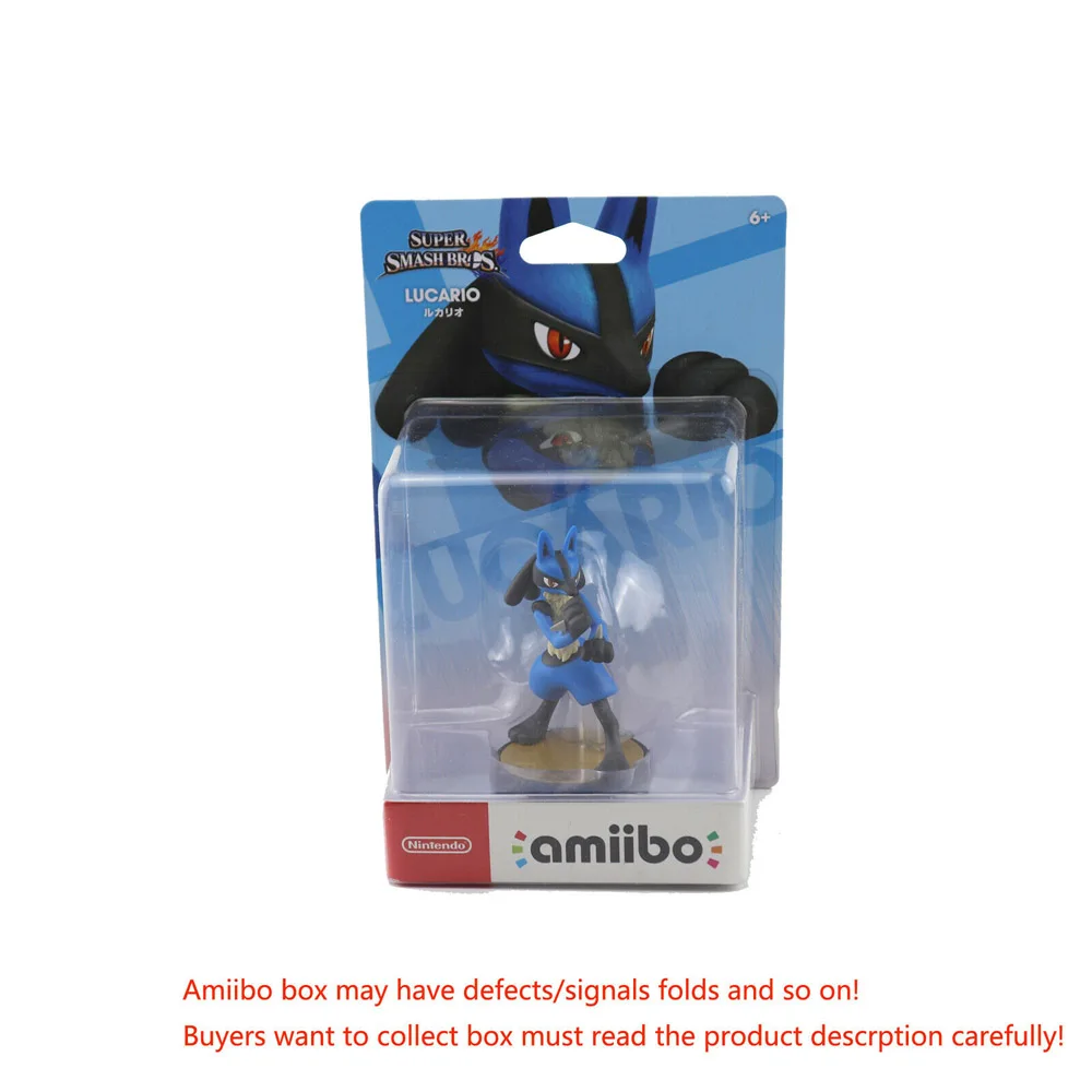 Тренажер Greninja Lucario Amiibo фигурка пиху figulas Super Smash Bros. Серия - Цвет: Lucario