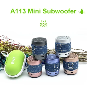 

5W Portable Speaker Bluetooth Speakers Stereo Wireless Loudspeaker Mini Column Music Bass Utdoor Speaker Waterproof