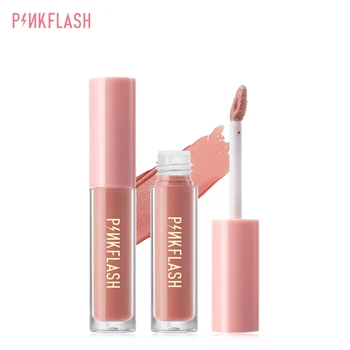 PINKFLASH-매트 립스틱, 소프트 모이스처라이징, 레드 누드 핑크, 멜팅 립 크림, 방수 메이크업, 퇴색하지 않음, 립글로스, 립틴트