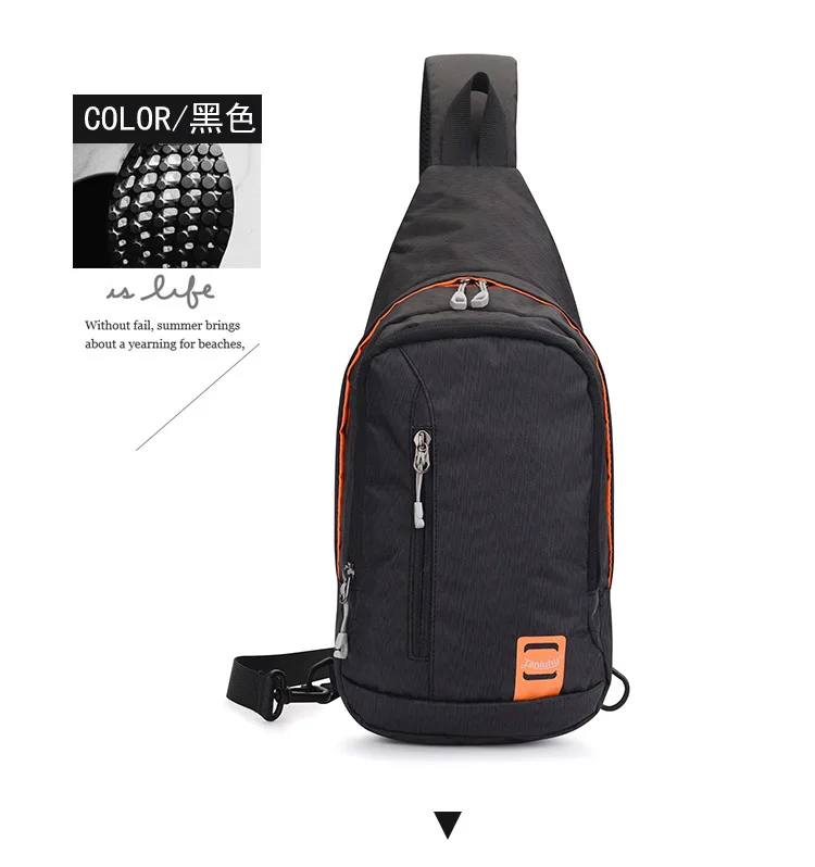 Tanluhu New Style Large-Volume Chest Bag Shoulder Bag Men And Women Outdoor Travel Bag Shoulder Bag Waterproof a Generation of F