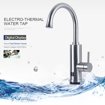 

3000W Hot and cold water tap Electric Water Heater Instant Tankless Water Heater under let Kitchen sink Water Heating