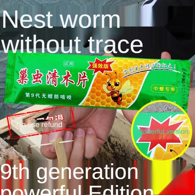 Méh-Nevelés Mézes Rovartisztító Méhek Megölve Pamut Rovar Fészek 10 Darab Kilencedik Generációs Chips - Image 4