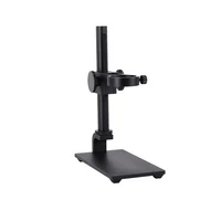 HAYEAR Mini Aluminum Alloy Stand USB Microscope Stand Holder Bracket Mini Foothold Table Frame for Microscope Repair Soldering 1