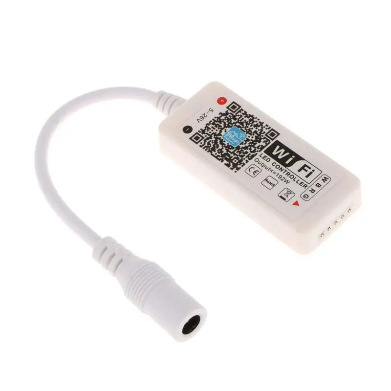 

Hot Sale Magic Home Mini RGBW Wifi Controller For Led Strip Panel light Timing Function 16million colors Smartphone Control