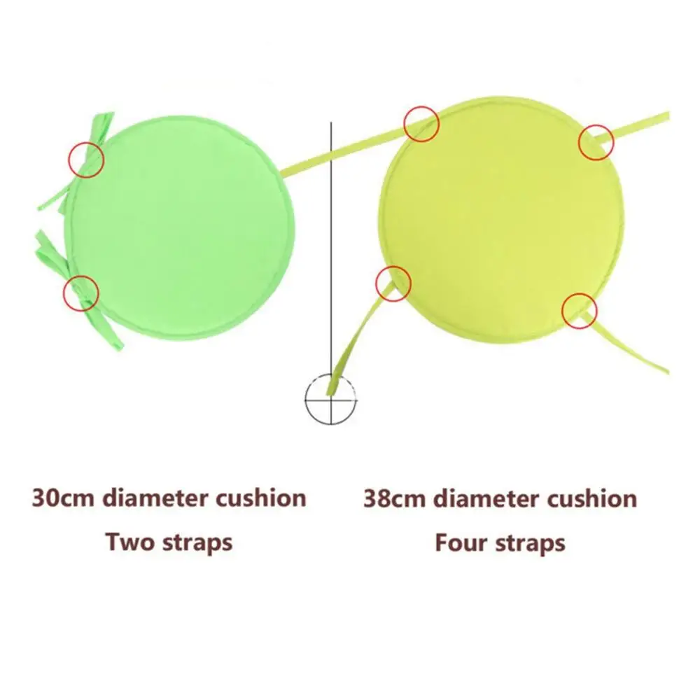 Round Seat Pads for Chair, Cushion, Multicolor, Garden, Patio, Home, Kitchen, Office, Indoor, Outdoor, Dining 6