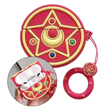 

Cartoon 3D Cute Star Protective Cover For Apple Airpods 3 Wireless Earphone Case Soft Silicone Cover