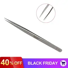 145 мм прецизионный Антистатический пинцет из нержавеющей стали Пинцет прямой Пинцет для часов мобильный инструмент для ремонта сотовых телефонов комплект