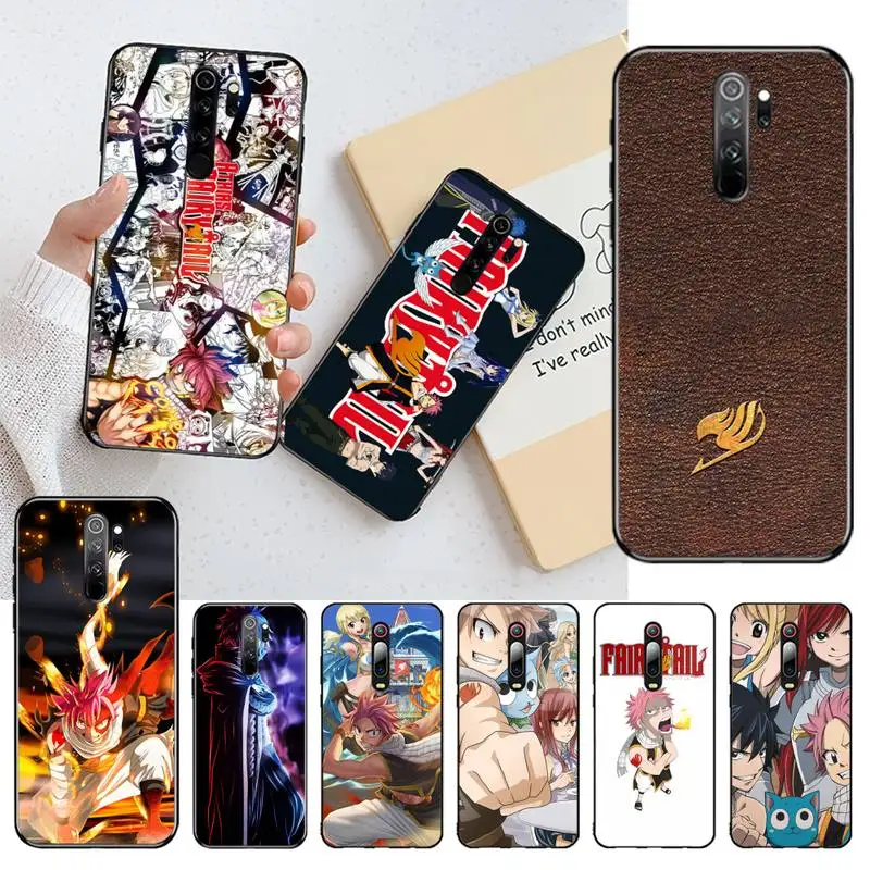 HPCHCJHM Аниме Манга Сказочный хвост DIY чехол для телефона с рисунком Redmi Note 8 8A 8T 7 6 6A 5