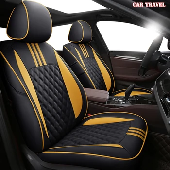 

CARTRAVEL Custom leather car seat cover for Tesla MODEL-X Automobiles Seat Covers auto Accessories car seats styling