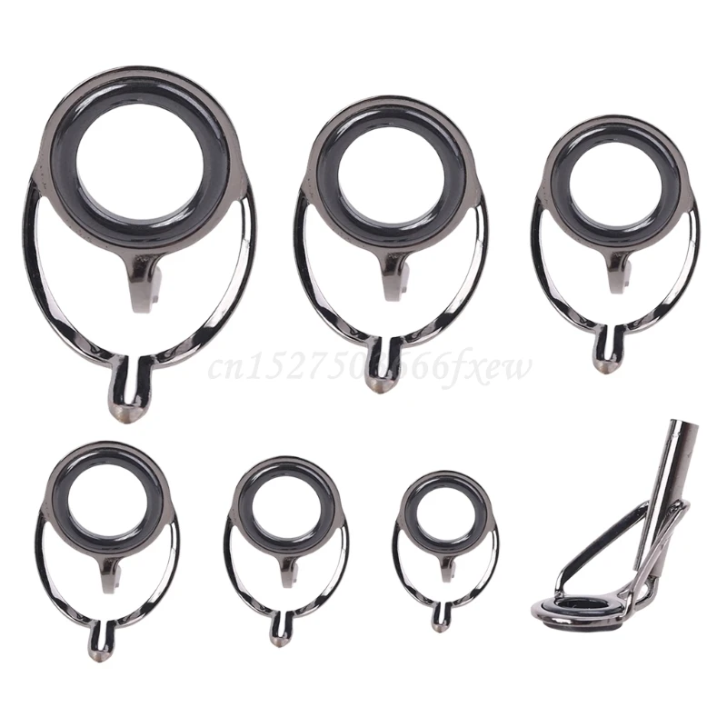 Fishing Rod Repair Kit Guides Ring Guide Rod Fishing Repair Set