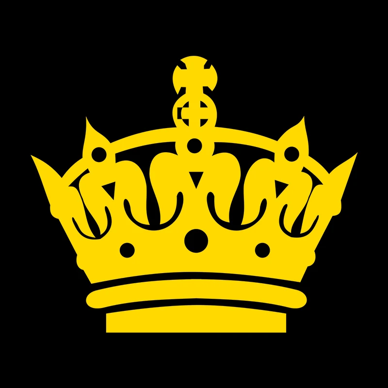 5-Point Crown Sticker