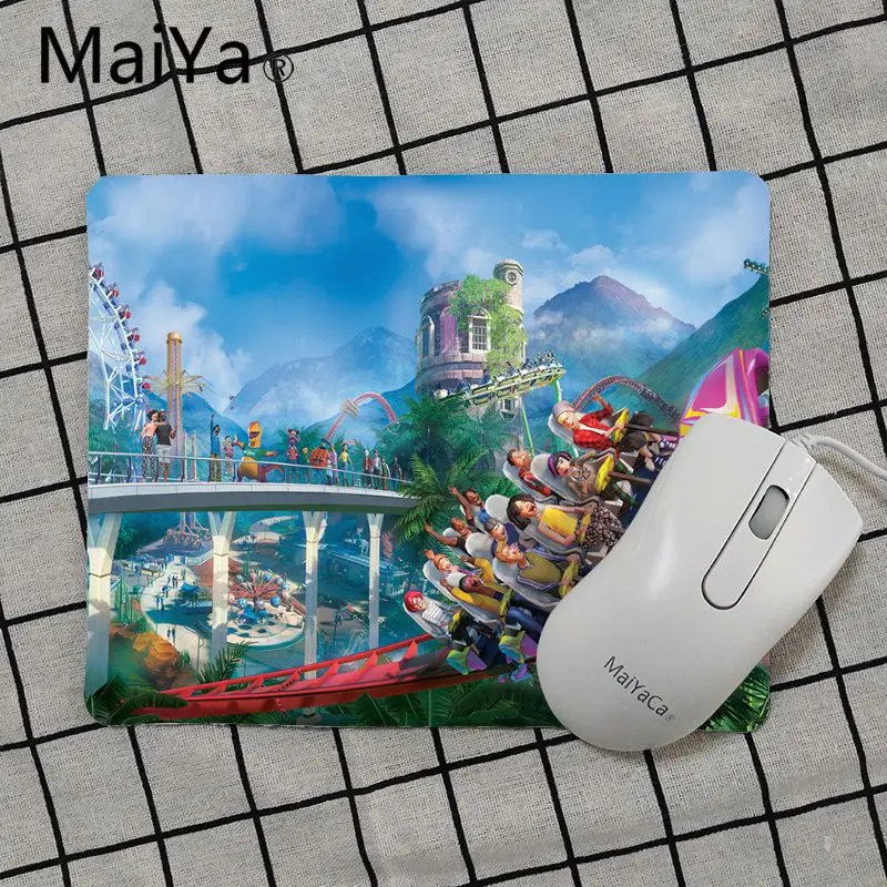 No Lock Edge25x29cm Maiya высокое качество Planet Coaster компьютерные игровые коврики для мыши Лидер продаж подставка под руку мышь - Цвет: No Lock Edge25x29cm