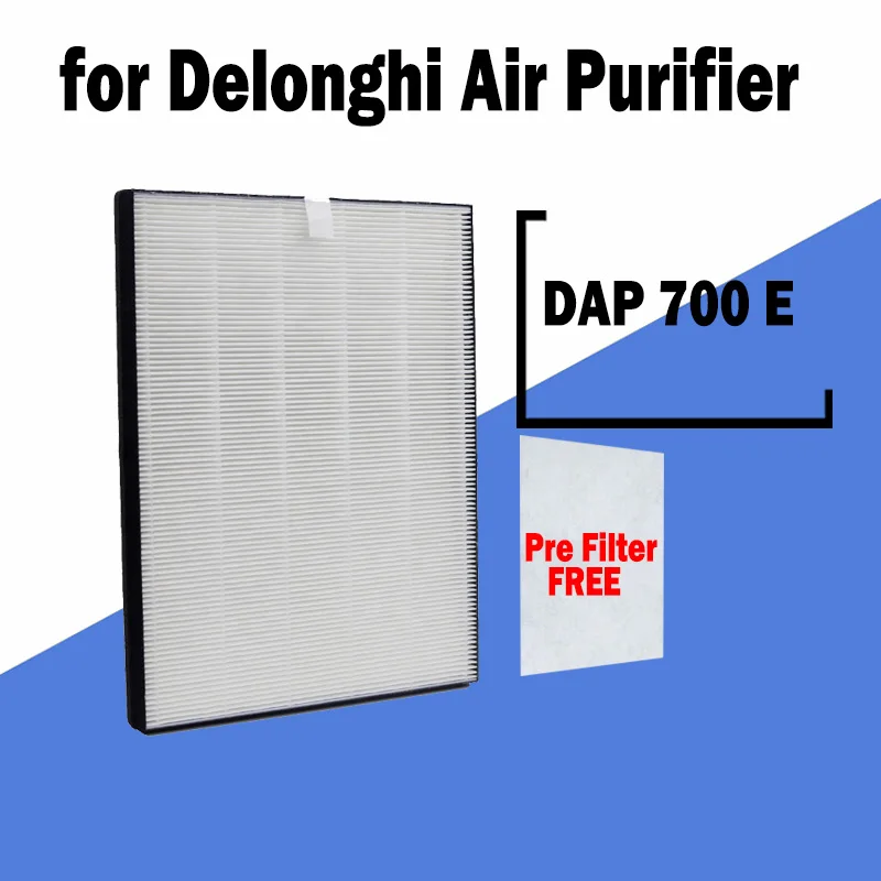 Filtro Hepa H13 Per Filtro Aria Delonghi Dap 700 E 350Mm X 335Mm X 15Mm