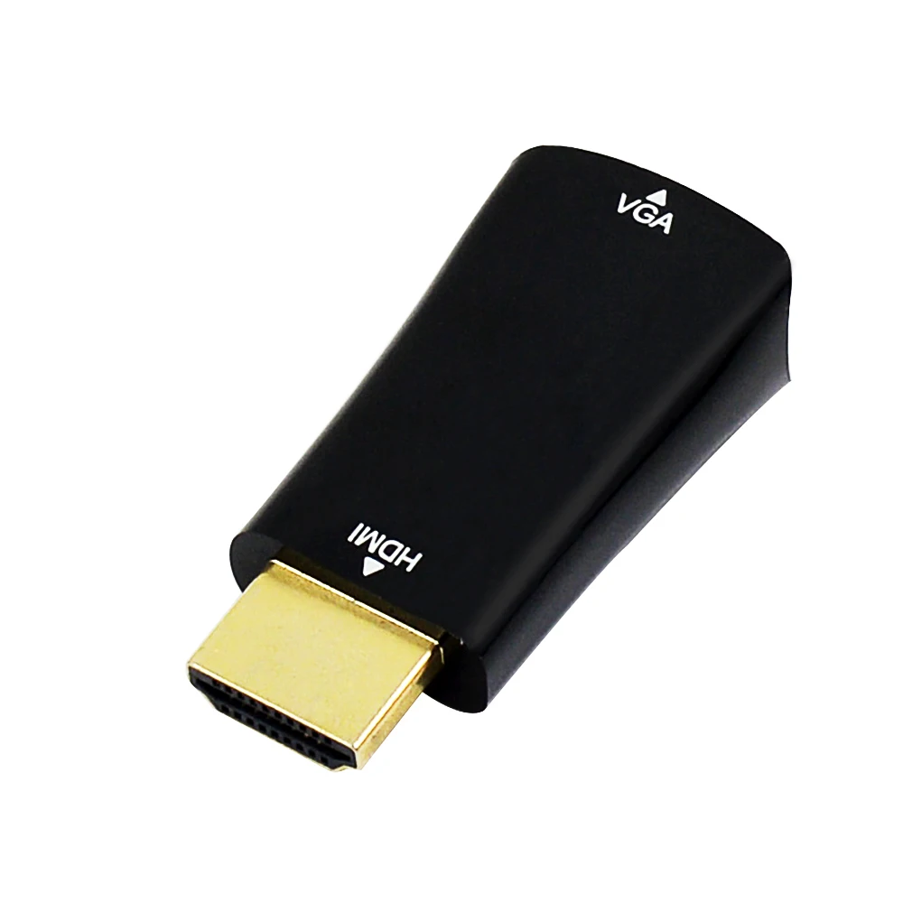 CHIPAL Mini HDMI к VGA адаптер/конвертер/кабель HDMI2VGA поддержка HD 1080P HDTV дисплей монитор для ПК ноутбук HDMI VGA адаптер